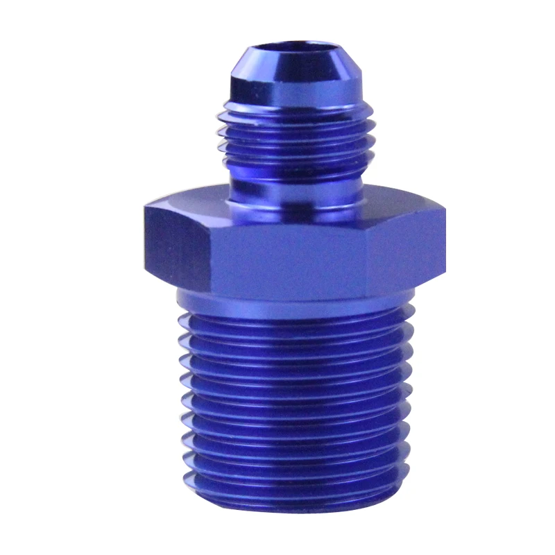 Мужской прямой адаптер AN6 1/2 NPT 1/4 3/8NPT M10 * 1 5 M20 фитинг для автоматического шланга