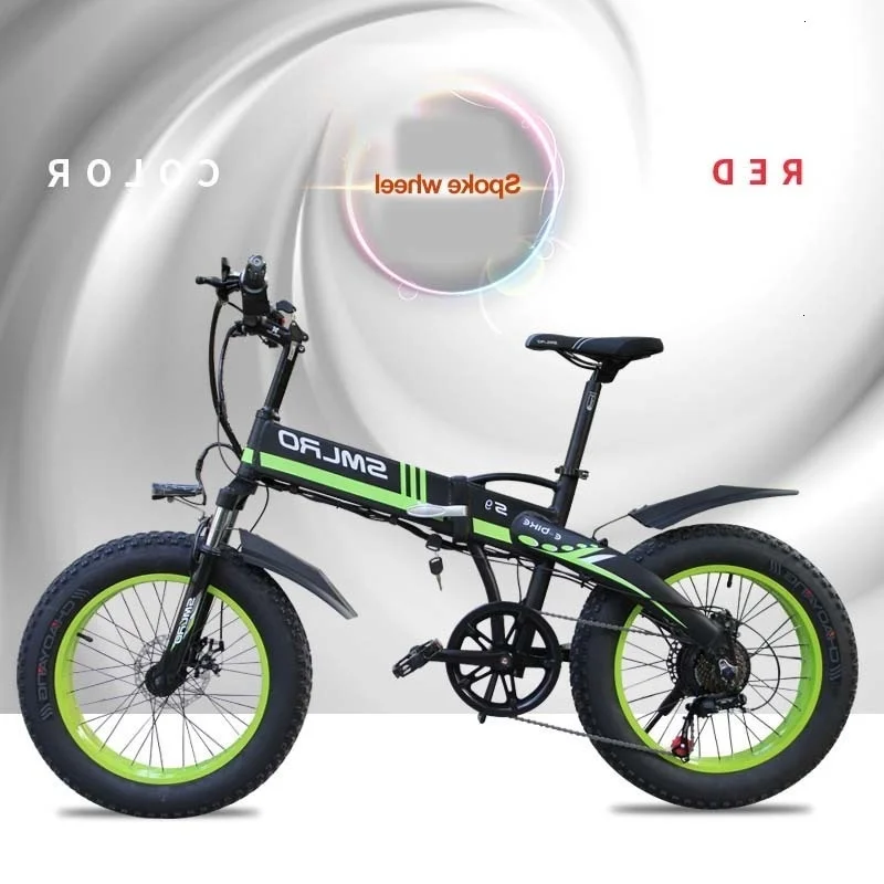 7 S9f скоростная Толстая шина для взрослых электрический велосипед 20 дюймов