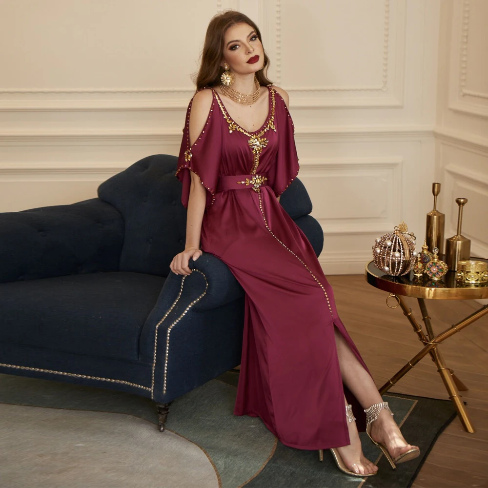 Женское мусульманское платье на Рамадан исламское арабское халат для женщин