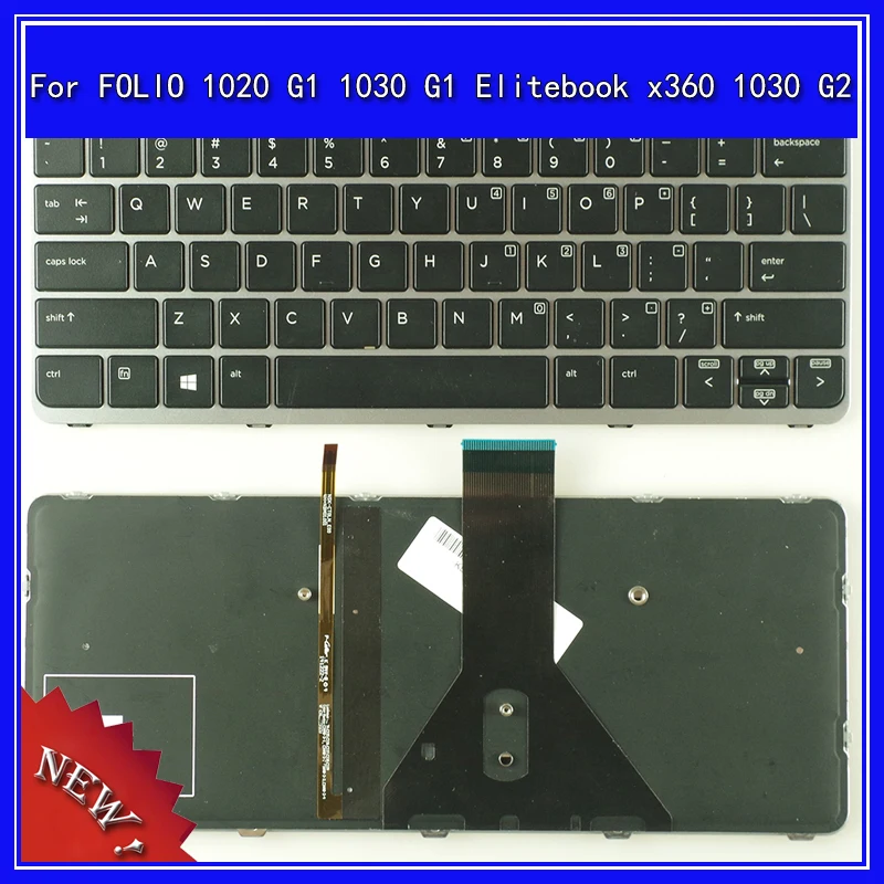 Клавиатура для ноутбука HP FOLIO 1020 G1 1030 Elitebook x360 G2 сменная | Компьютеры и офис