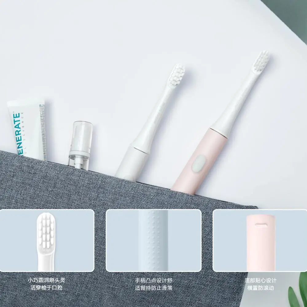 XIAOMI MIJIA Ультразвуковая электрическая зубная щетка беспроводной USB