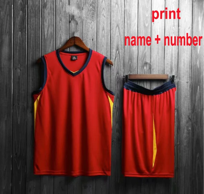 D Print Name Number Новые Заказные мужские баскетбольные майки для колледжа, Молодежная форма для баскетбола, Детская дешевая баскетбольная майка, баскетбольная одежда - Цвет: D Print Name Number
