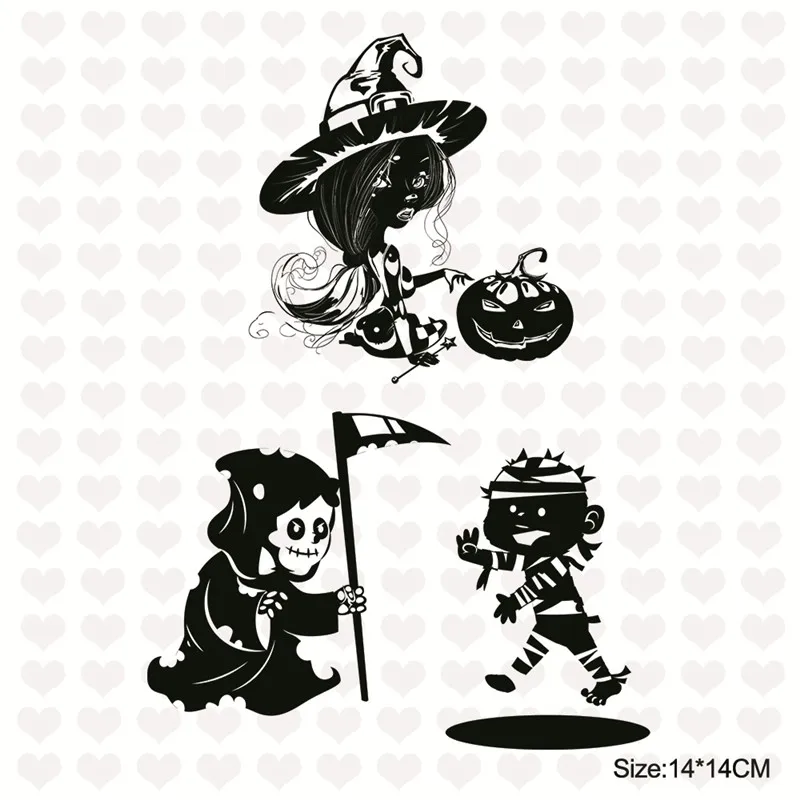 168 InLoveArts/украшение на Хэллоуин/прозрачные силиконовые штампы для скрапбукинга/изготовления открыток/детские товары для Хэллоуина - Цвет: 168