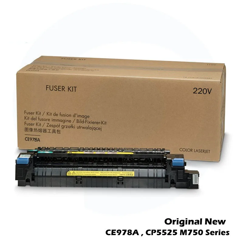 Оригинальный Новый CE978A CE977A RM1-6180-000CN RM1-6181-000CN термоблока в сборе термофиксатор