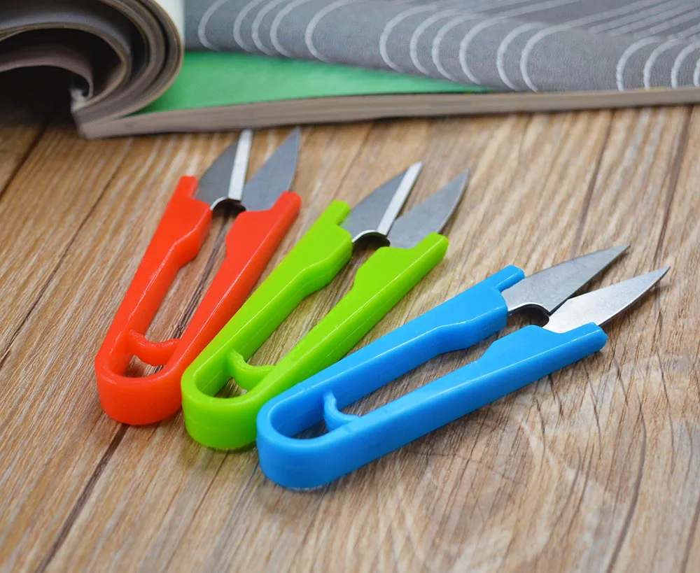 

Metal and Plastic DIY Scissors Scrapbooking Photo Colors Scissors for needlework Paper Diary Decoration Office School Supplies