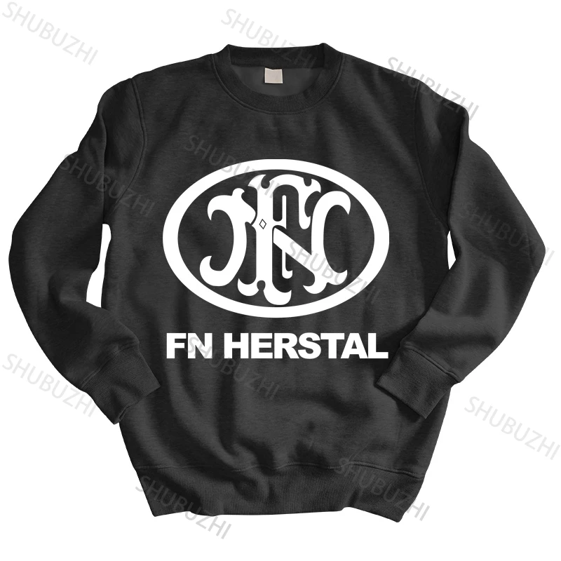 

Свитшот мужской хлопковый с длинным рукавом и логотипом FN Herstal