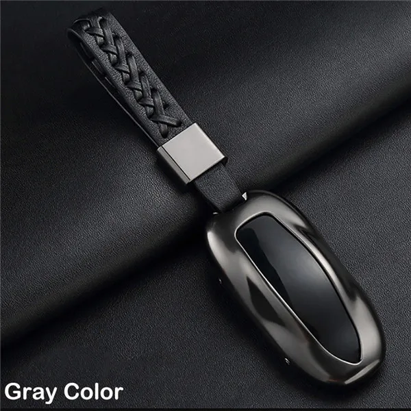 Чехол для ключа Tesla Model S чехол держатель ключей автомобиля из алюминиевого сплава