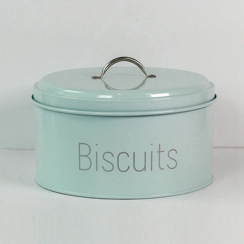 

2x Cake Storage Box Candy Jar Melon Seed Nut Cookies Storage Box Moistureproof Sealing Ring Green & Pink