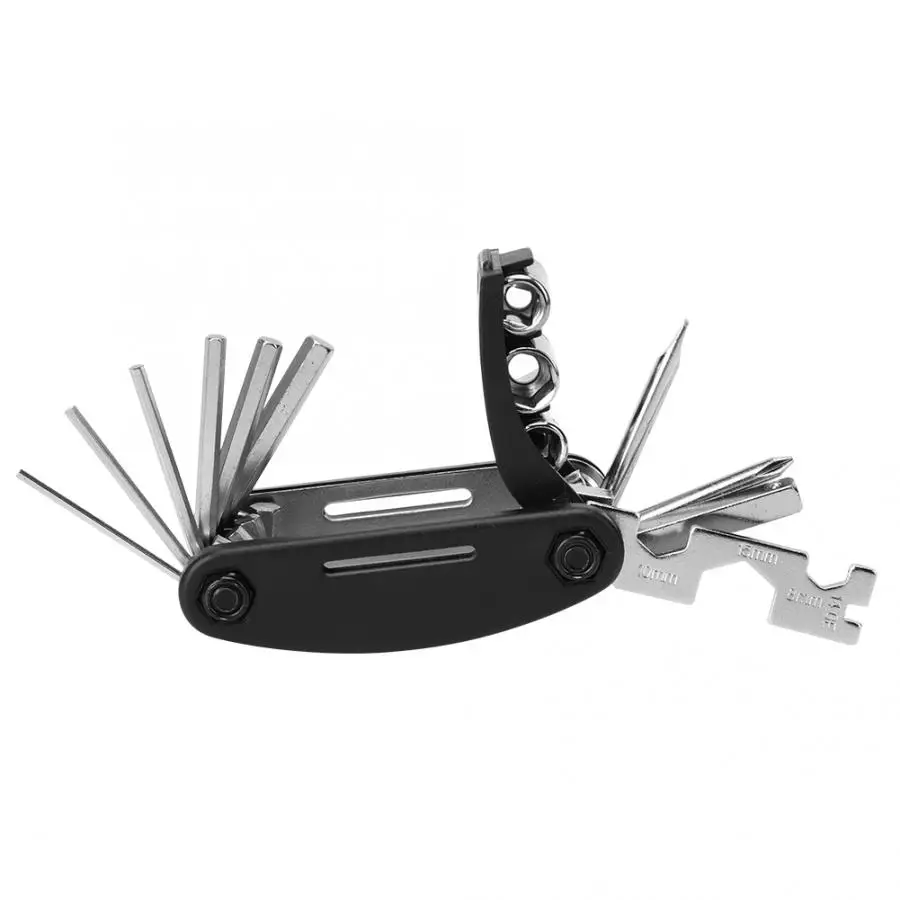 Набор инструментов для ремонта велосипеда комплект 16 в 1 насадка на спицы цепи