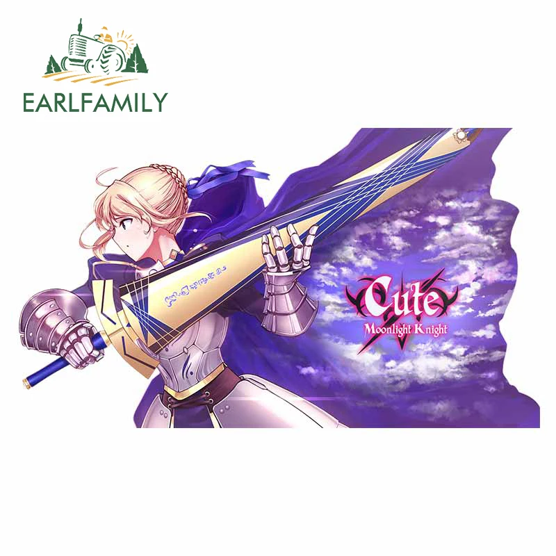 

EARLFAMILY 13 см x 7,4 см для судьбы, автомобильные наклейки и Переводные картинки «сделай сам», аниме, водонепроницаемые украшения на ствол окна, по...