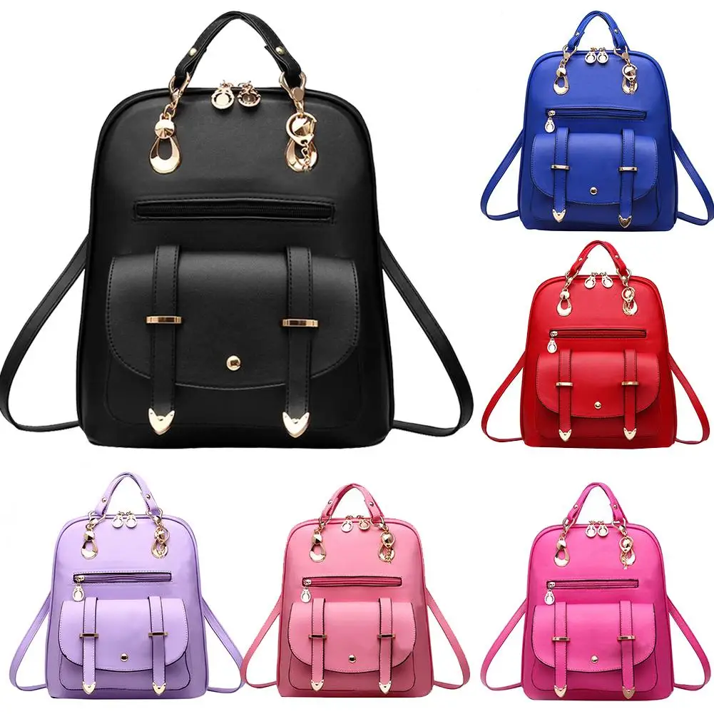 Модная женская одноцветная Противоугонная сумка на плечо молнии для путешествий