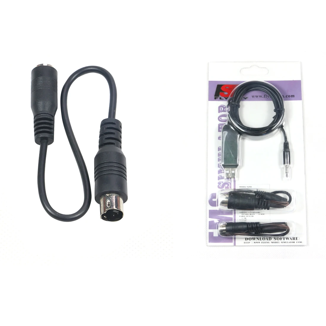 Flysky FS-SM100 RC USB симулятор полета с FMS кабелем контроллер вертолета 2 4G | Игрушки и