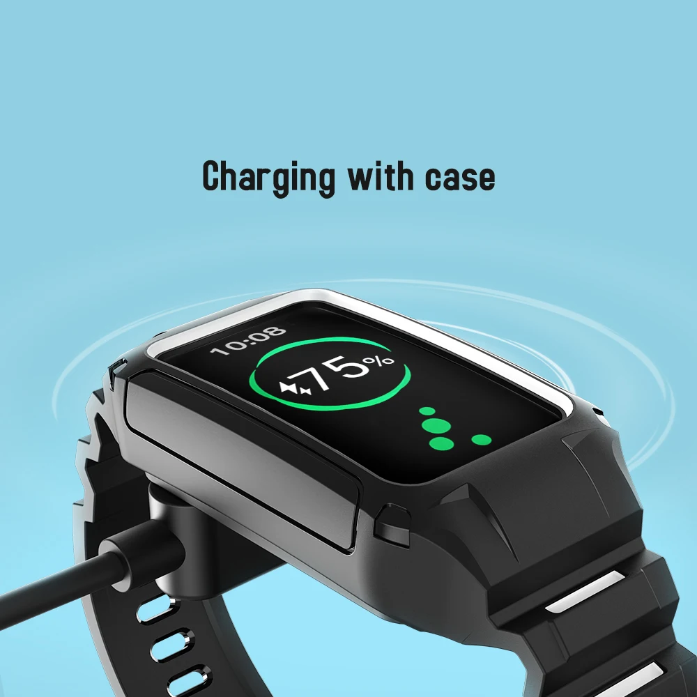 Watchbands Strap for Huawei Band 6 FRA-B19 Band7 Honor 6  Smart  Watch Case Armor Bumper Bracelet Sport TPU Shell Protector