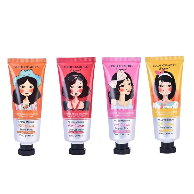 Женская корейская косметика для отбеливания BB CC крем лица от солнца тональный