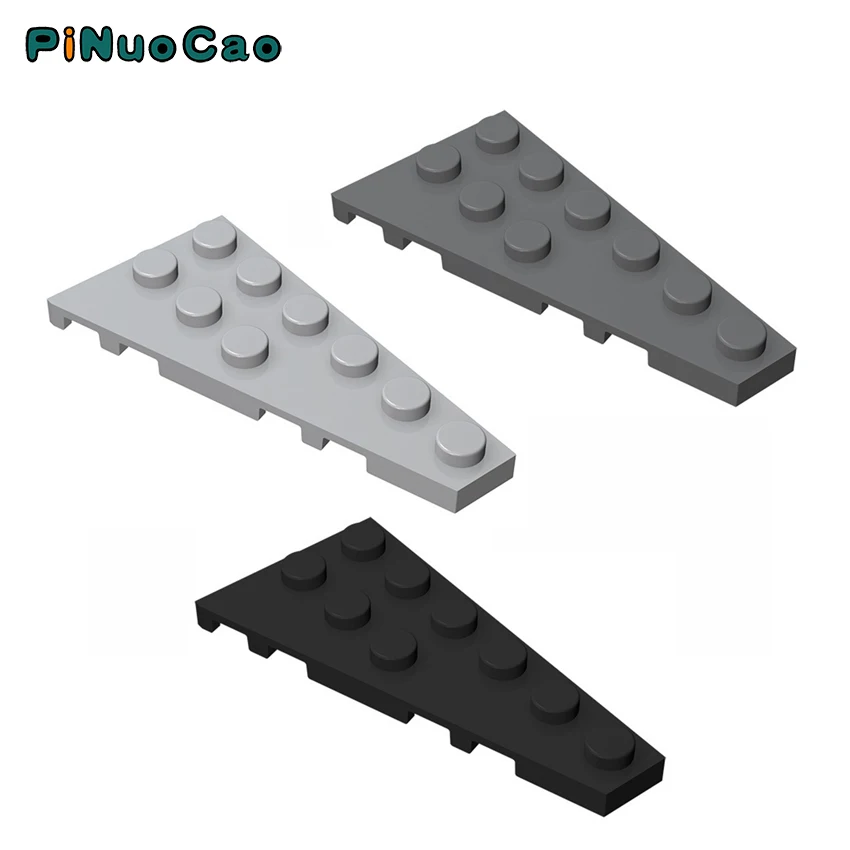 

PINUOCAO 54383 Building Blocks Technological DIY 3x6 Wedge Plate (left) MOC Creativity Compatible Bricks Children Toys 4pcs/lot