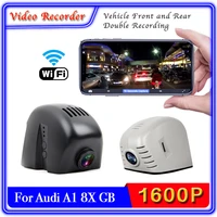 for audi a1 8x gb 20102021 car driving video recorder dvr dedicated wifi front and rear double recording dash cam camera