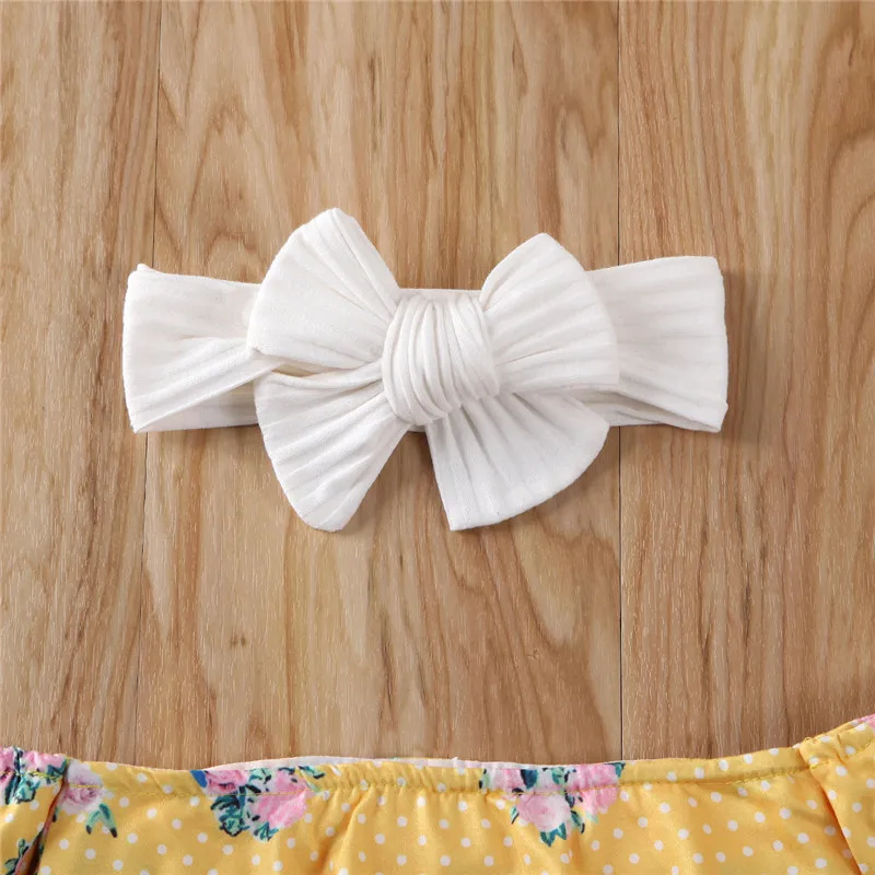 Бесплатная доставка Одежда для новорожденных девочек однотонная повязка на