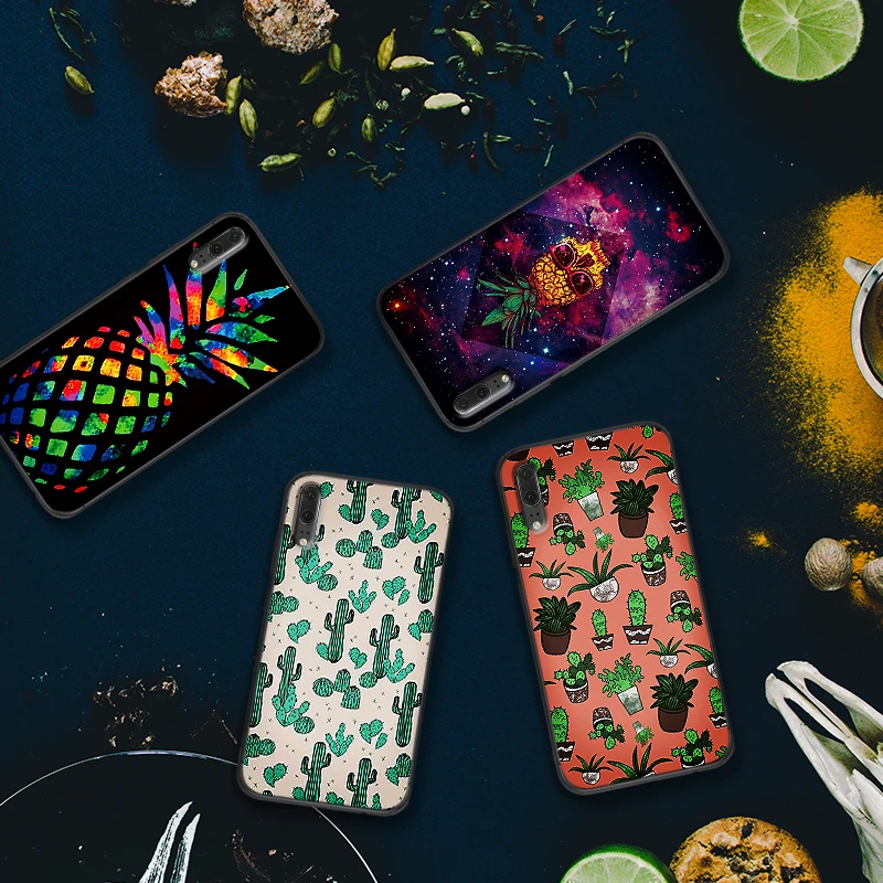 Кактус ананас для huawei Honor 6A 7A 3 Гб оперативной памяти Pro 7X 8X 9X 8 9 10 Lite Plus Примечание