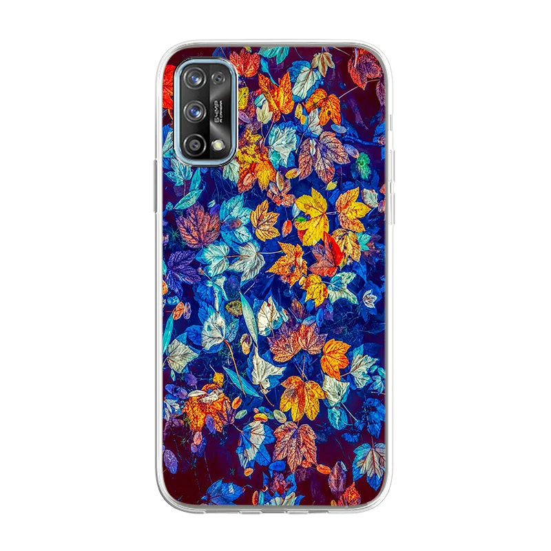 

Cherry Blossom TPU Soft Silicone Phone Covers for OPPO 7 X7 X7 Pro C11 Realme 3 3Pro X3 C3 5 6 6 Pro 3d Printing Phone Case