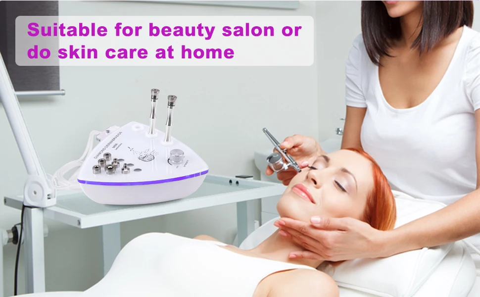Алмазная микродермабразия машины большой всасывания пилинг для лица Уход за