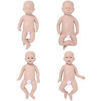 ivita original full body silicone reborn baby dolls unpainted unfinished realistic doll lifelike newborn baby diy blank toys kit