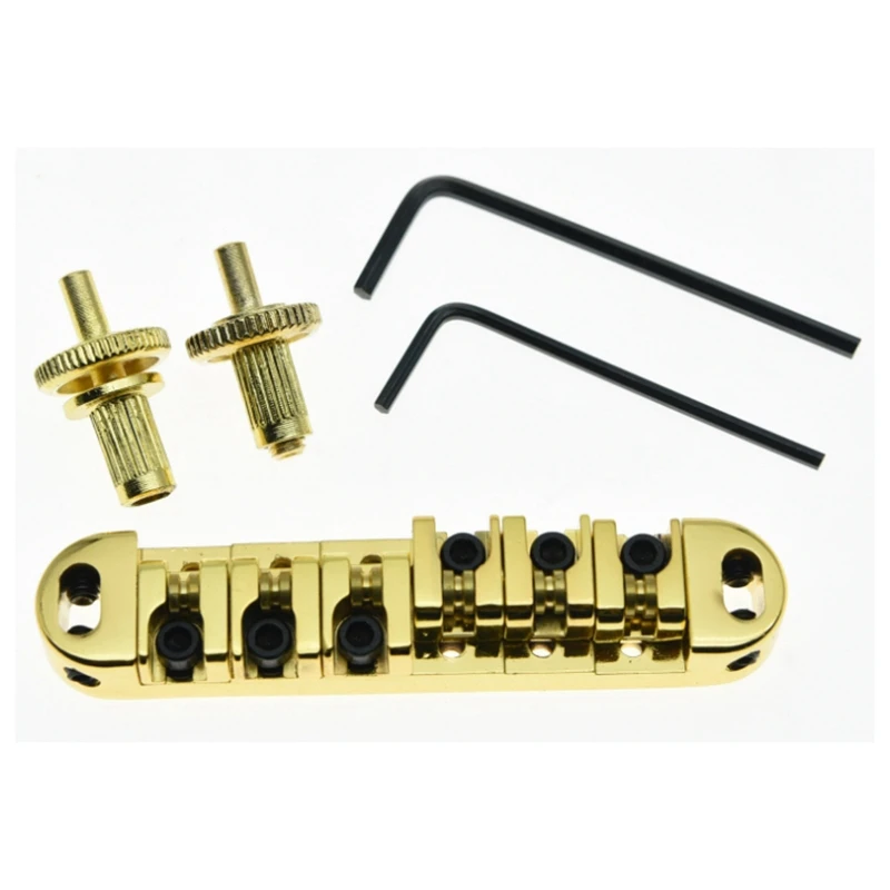 1 комплект электрогитары LP Золотая гитара Блокировка моста мост и хвост для