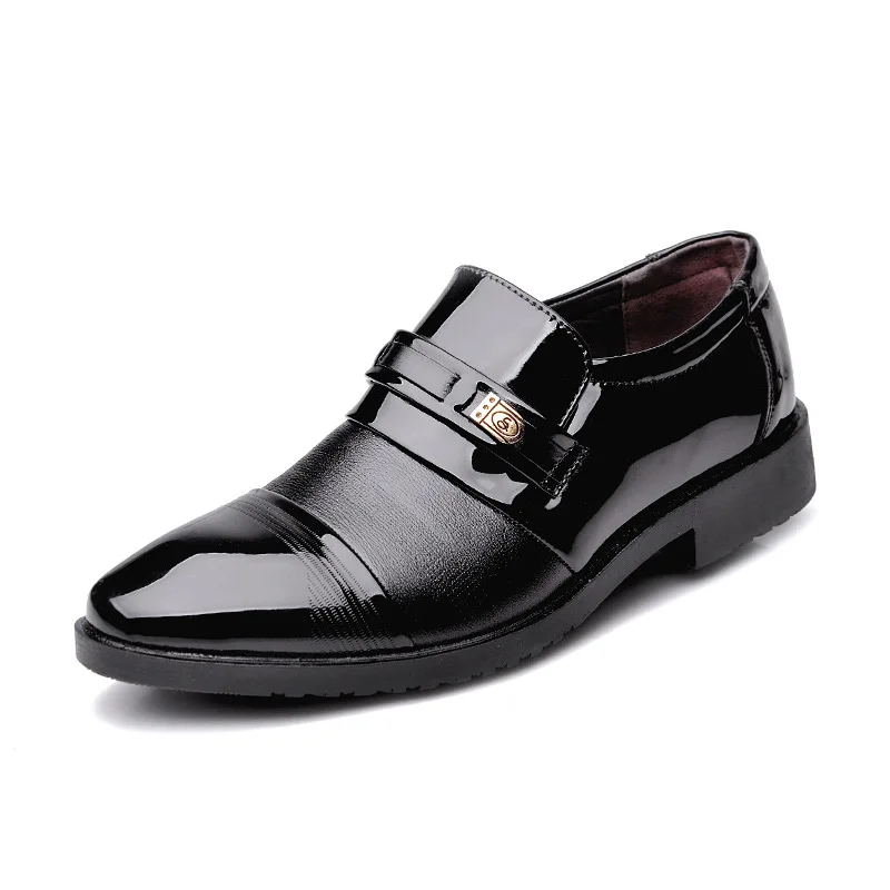 

Men's shoes new spring and autumn casual shoes formal wear leather shoes men's pointed toe shoes breathable single shoes