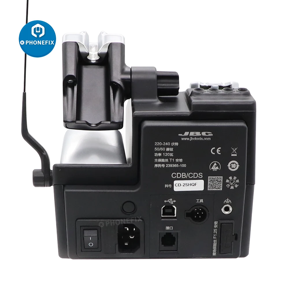 Оригинальная паяльная станция JBC CD-2SHE с ручкой T210-A жала паяльника для пайки