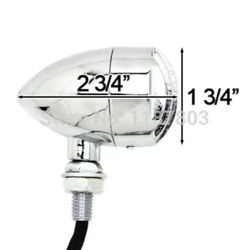 Хромированные сигнальные огни для Harley Dyna Sportster XL Fat Boy Honda VT VTX Shadow Spirit Velorex Deluxe 600 750