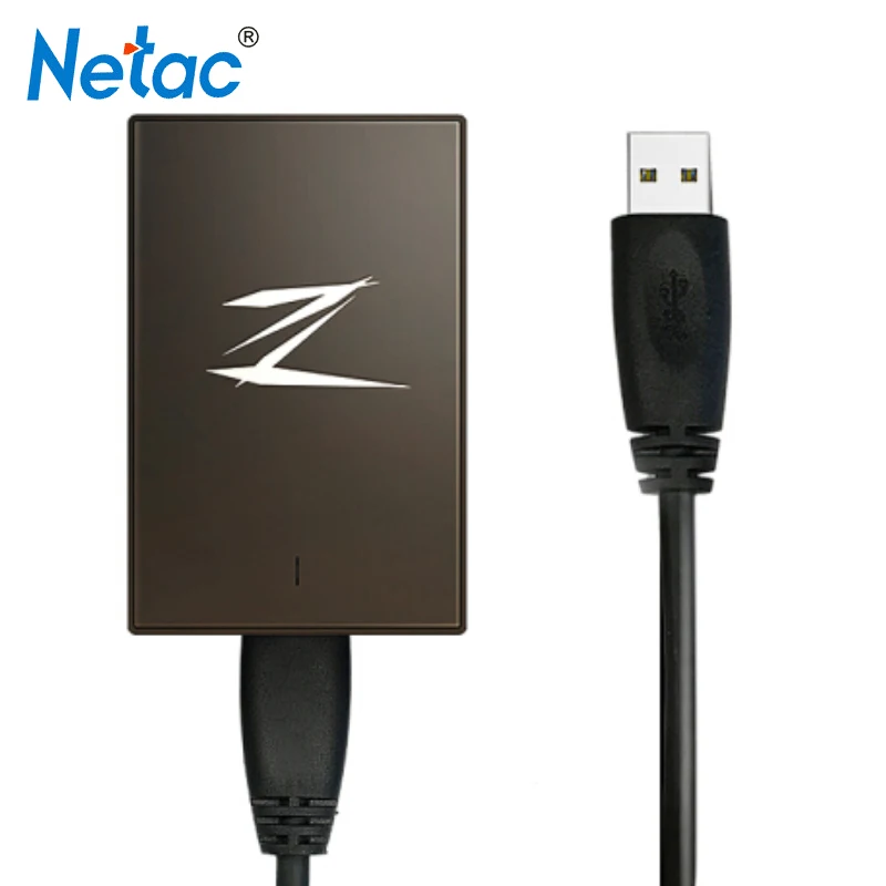 Netac SSD 128 Гб внешний жесткий диск USB 3 1 256 ГБ 512 Твердотельный накопитель для