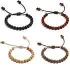 Черный браслет с бусинами и шармами, турецкий браслет ручной работы на удачу для женщин и мужчин, детский Амулет из ниток, ювелирные изделия