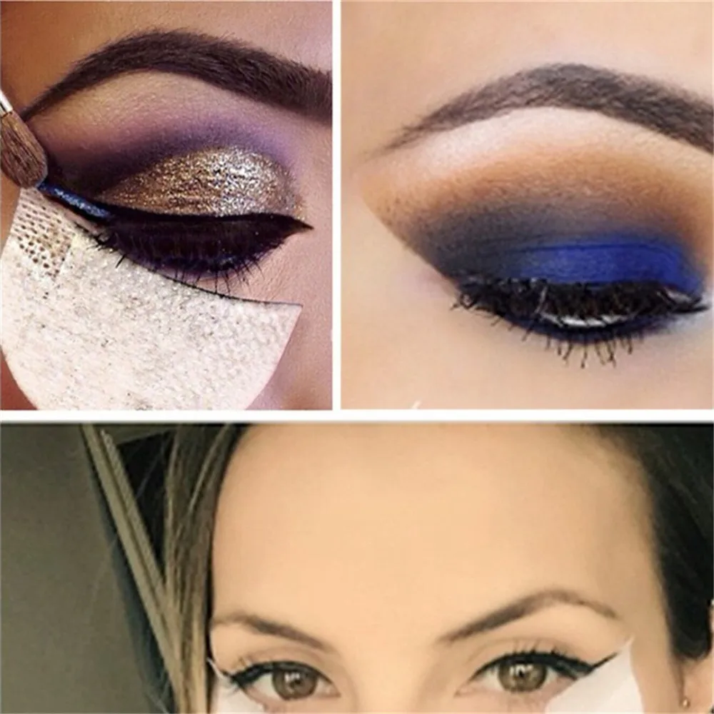 50 шт./компл. патчи для ресниц наращивания наклейки теней век хлопковые полностью