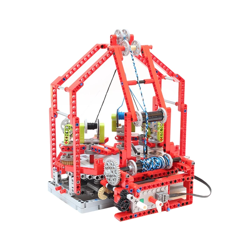 

759 PCS DIY Ideas Creativity Toys Fast Braiding Machine Building Blocks Particles Assembly Block Model for Kids Children Gift