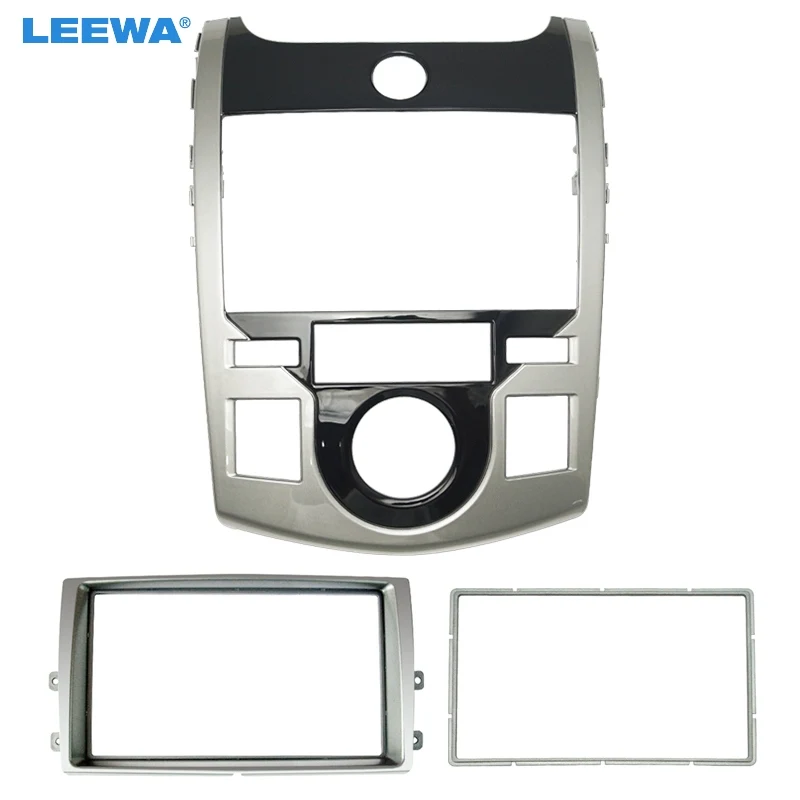 Автомобильная стереомагнитола LEEWA Fascia рамка для панели отделка панель приборной