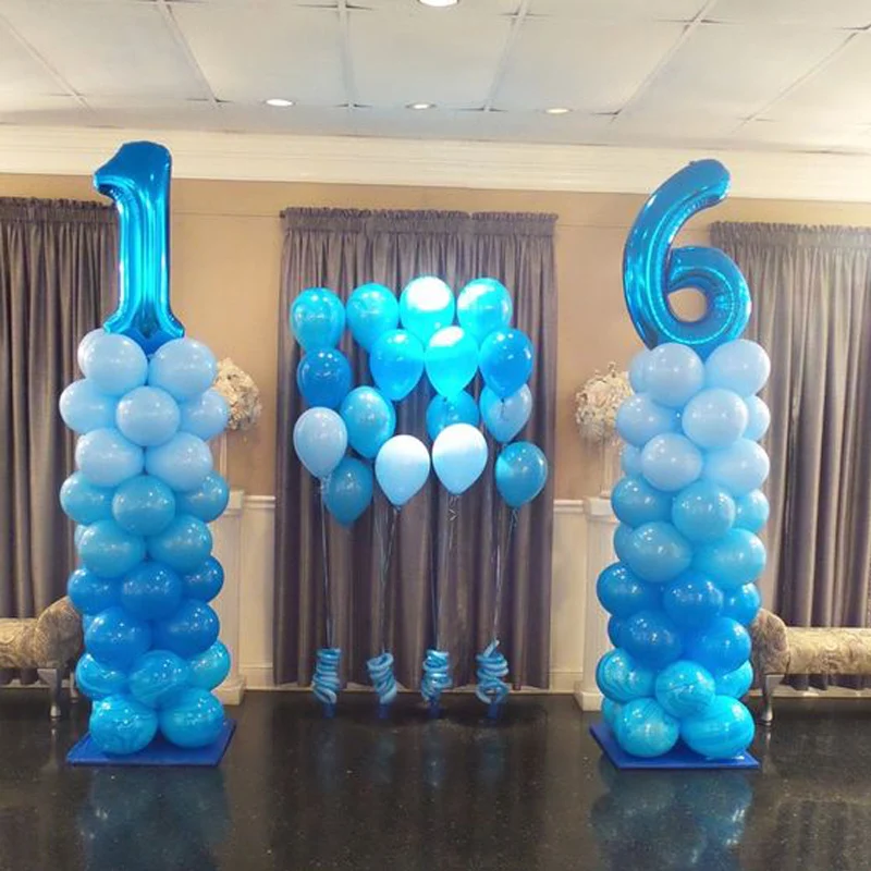 

Birthday Party Balloons Stand Balloon Holder Column Plastic Balloon Arch Birthday Party Decoration Kids Adult Happy Birthday
