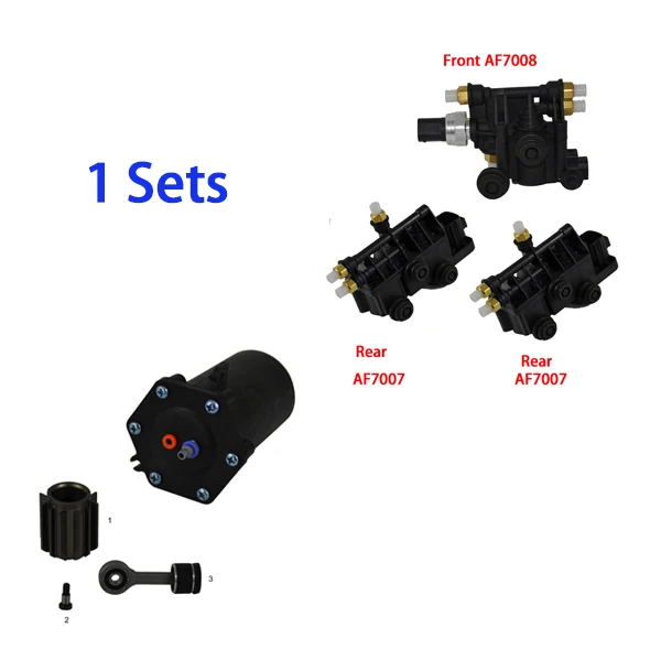 1Sets Пневматическая подвеска головки цилиндров для Land Rover Discovery 3 и 4 Sport LR3 LR4 LR023964 LR0443 LR045251 LR045 клапанный блок сушилка - Цвет: 1Sets