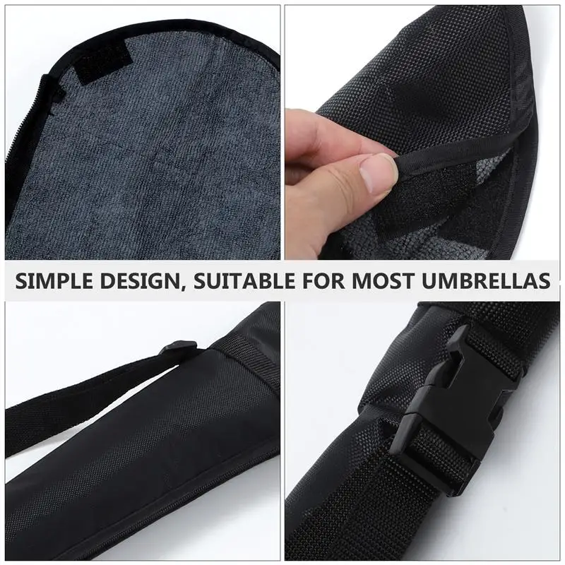 1 шт. защитный чехол для зонта портативный водный поглощающий длинный C-образный