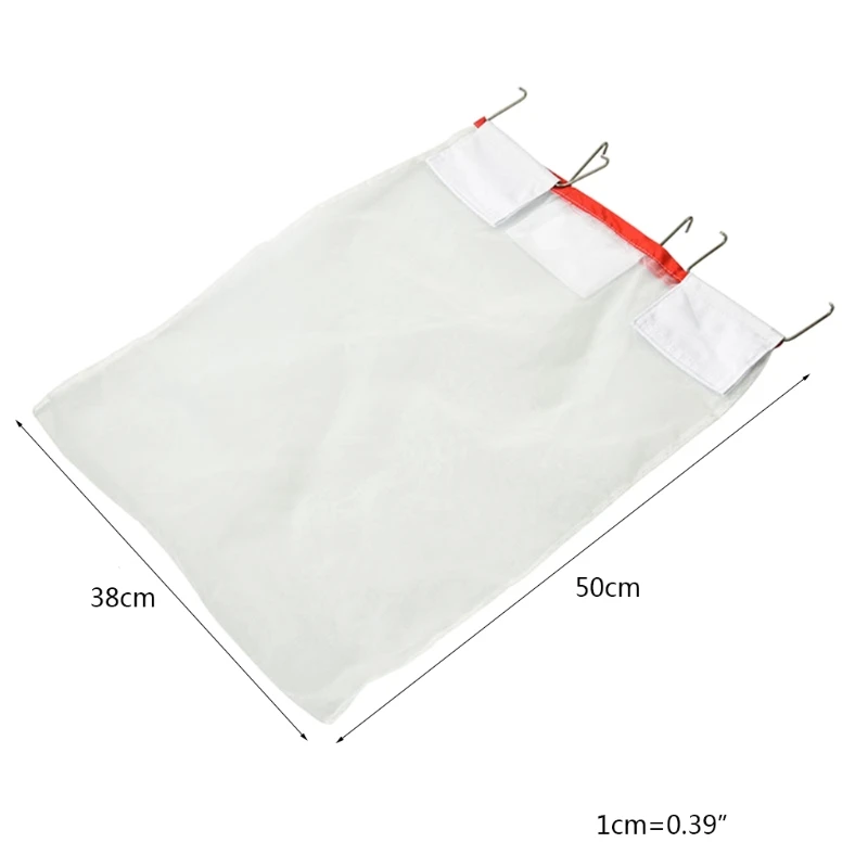 

Beekeeping Equipment Honey Strainer Filter Honey Sifter Food Fondant Filter Bag 449C