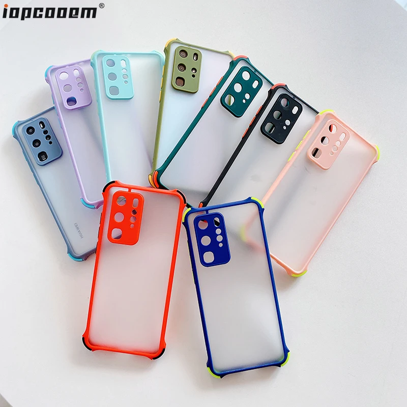 

Чехол для OPPO Realme C3 чехол с защитой от падения и прозрачной задней крышкой для телефона