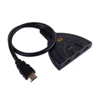4K * 2K 3D Mini 3 порта HDMI 1,4 переключатель 4K HDMI сплиттер 1080P 3 в 1 выход порт видео концентратор адаптер для DVD HDTV Xbox PS3 PS4
