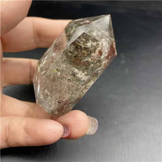 Кристал-фантом башня каменный остров Wicca Декор натуральный кварц кристаллы Cristal Pierre Naturelle Cristaux для исцеления чакр с помощью рейки
