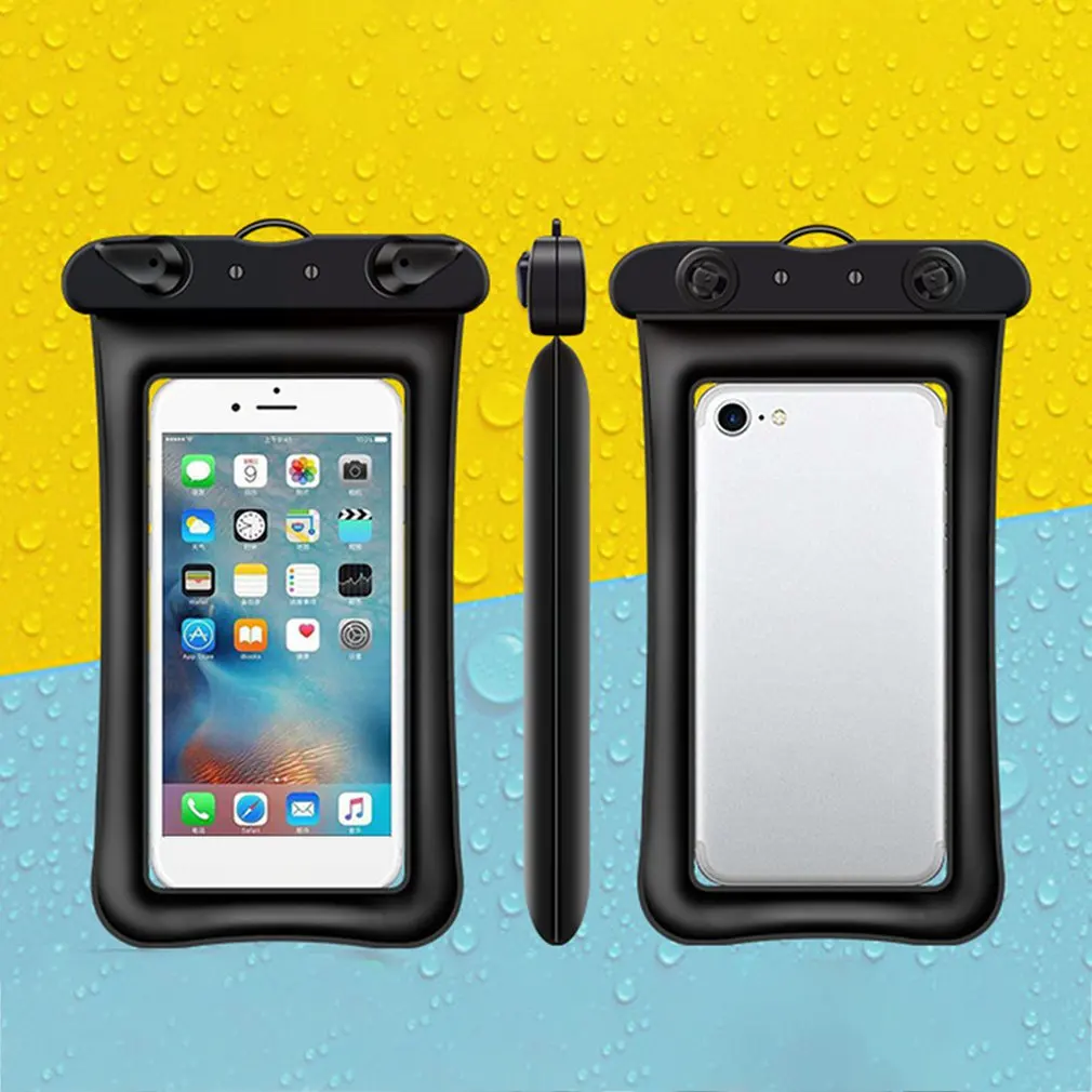 

Floating Inflatable Airbag Waterproof Bag Touch Screen Swimming Waterproof Phone Case Sealed Mobile Phone Waterproof Bag