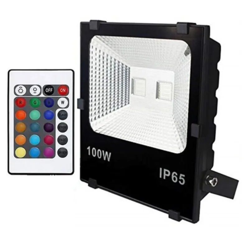 1 шт. RGB 100 Вт Светодиодный прожектор Водонепроницаемый IP65 наружный светильник ing 10