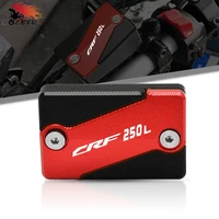 for honda crf 250l 2012 2020 2019 2018 2017 2016 2014 crf250l cnc aluminum motorcycle redblack front brake fluid cap cover