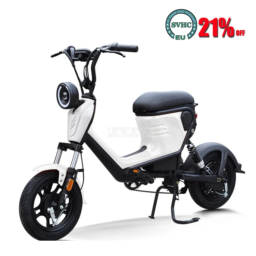 Beste Leuke Vrouwen Lady 'S E-Bike Mini Elektrische Fiets 14 Inch Wiel 400W 48V In Plaats Van Lopen Elektrische Voertuig Voor Volwassen Student