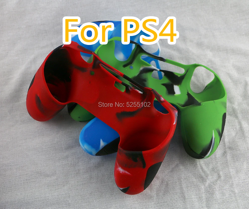 1 шт. силиконовый чехол для контроллера Sony PlayStation 4 Dualshock защитный аналоговая ручка