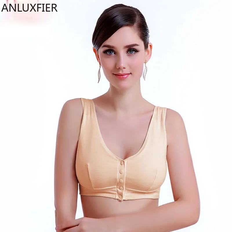 

X9054 Mastectomy Bra Pocket Underwear for Silicone Breast Prosthesis Breast Cancer Women Artificial Boobs Plus Size Lingere