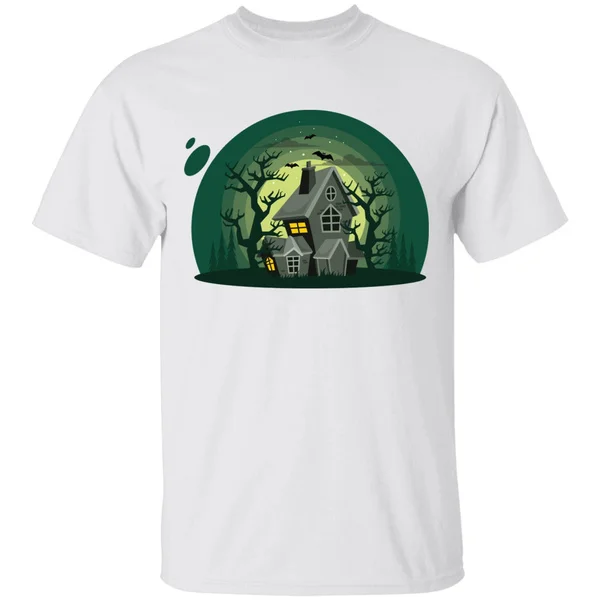 

Hunted House Halloween T-Shirt
