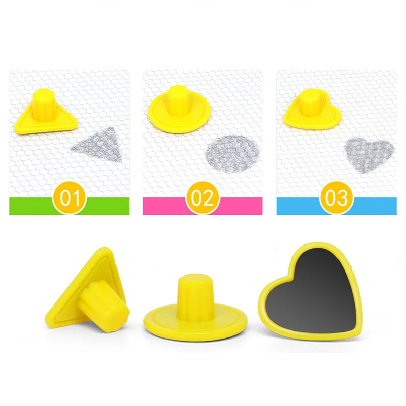 Детская записи Doodle трафарет Картина Красочные магнитная доска для рисования