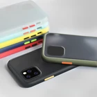 Противоударный прозрачный Гибридный Силиконовый чехол для телефона iPhone 11 12 Pro Max X XS XR Max 8 7 6 6S Plus, матовый мягкий чехол-накладка